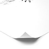 Poster Grenouille sous une impression de pluie (3ème part (Coin)