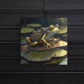 Poster Grenouille Steampunk | Art gothique