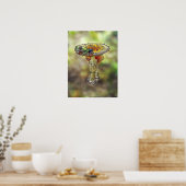 Poster Grenouille sur un outil (Cuisine)