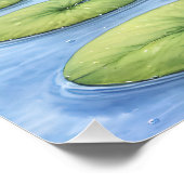 Poster Grenouille tenant une bouillie de bière (Coin)