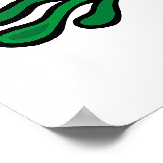 Poster Grenouille verte (Coin)