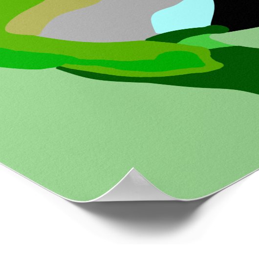 Poster Grenouille verte (Coin)