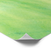 Poster Grenouille verte attrapant les rayons du soleil (Coin)