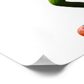 Poster Grenouille verte super (Coin)