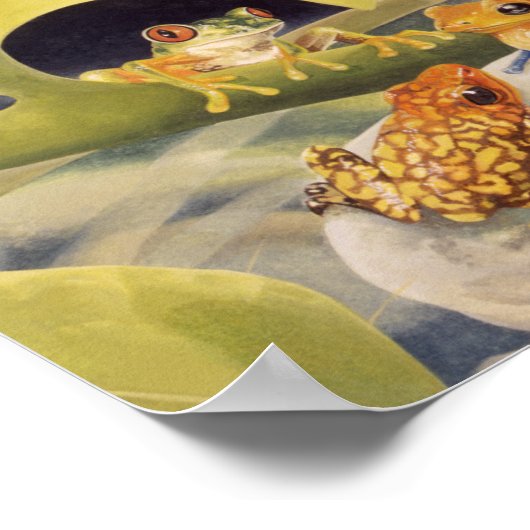 Poster Grenouilles Lotsa ! (Coin)