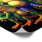 Poster Grenouilles Mardi Gras Costume amusant (Coin)