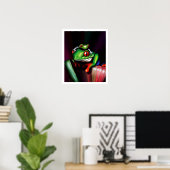 Poster Grenouilles rousses (Bureau à domicile)