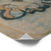 Poster Grenouilles Ukiyo-e (Coin)