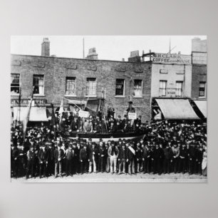 Poster Grève de dock de Londres, 1889 2