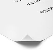 Poster Grey and Blue Beatitudes Inspiration (Coin)