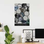 Poster Grey Est Tout Ce Que J'Ai ! 11 Hexagon Photos Coll (Bureau à domicile)