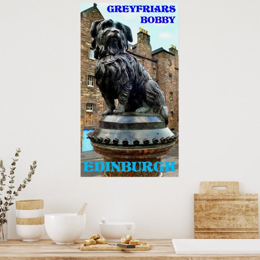 Poster greyfriars bobby edinburgh (Cuisine)