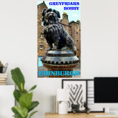 Poster greyfriars bobby edinburgh (Bureau à domicile)