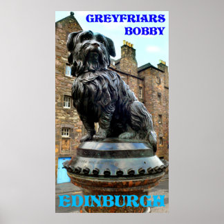 Poster greyfriars bobby edinburgh