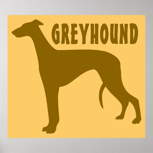 Poster Greyhound (Devant)