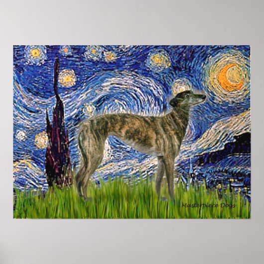 Poster Greyhound (br2) - Nuit étoilée (Devant)