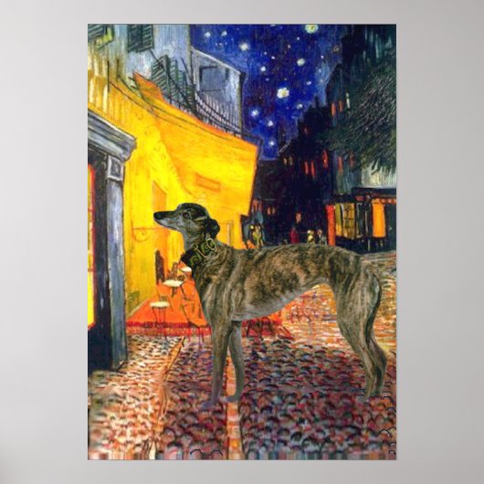Poster Greyhound (br8) - Terrasse Café (Devant)