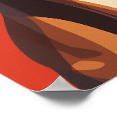 Poster Greyhound Delicate Brown (Coin)