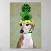 Poster Greyhound en Casquette vert (Devant)