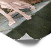 Poster Greyhound (fawn 2) - L'Accolade (Coin)