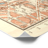 Poster Grieben Berlin Stadtplan – Vintage German City Map (Coin)