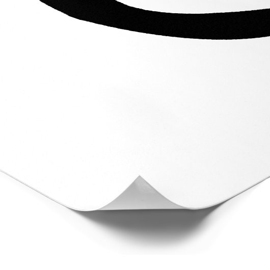 Poster Griffin (noir) (Coin)