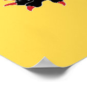 Poster Griffin Rampant Sable (Coin)