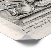 Poster Griffon' de René Robert Cavelier de la Salle (Coin)