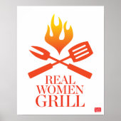 Poster Grill femmes réelles (Devant)