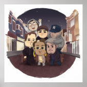 Poster Grillade (Devant)