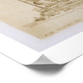 Poster Grillades en fer islamique pour fenêtres et puits, (Coin)