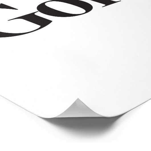 Poster Grillage terminé (Coin)