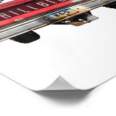 Poster Grillbilly Funny Bbq (image sur le dos)_1 (Coin)