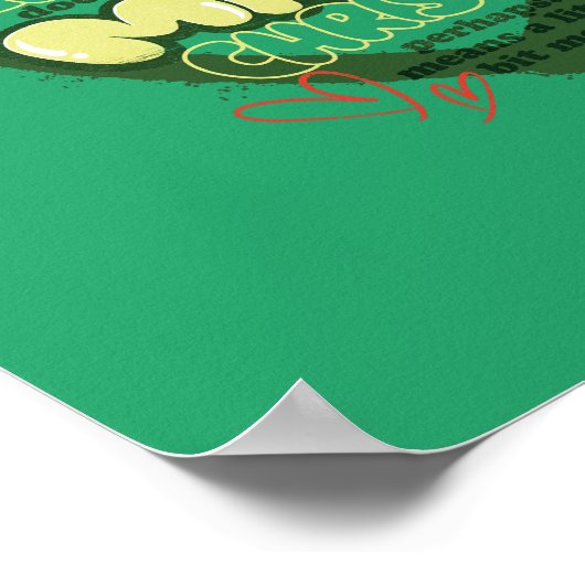 Poster Grille | Citation de Noël (Coin)