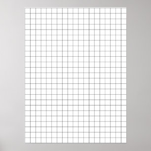 Poster Grille de jeux de 18 po x 24 po