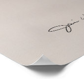 Poster Grille de sorts (Coin)