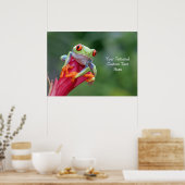 Poster Grille de texte personnalisée (Cuisine)