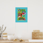 Poster Grille | Graphique BD (Cuisine)