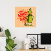 Poster Grille | Grinch & Max Starburst (Bureau à domicile)