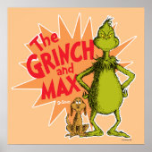 Poster Grille | Grinch & Max Starburst (Devant)