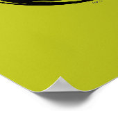 Poster Grille | Le T-shirt de la machine moyenne (Coin)