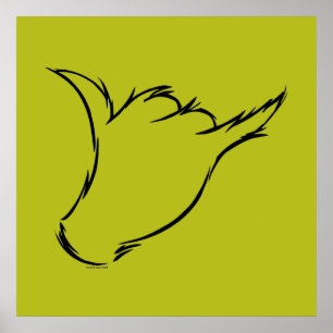 Poster Grille Le T-shirt de la machine moyenne