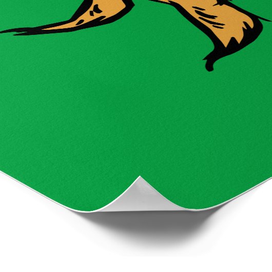 Poster Grille | Max Christmas Pointsettia (Coin)