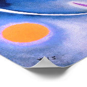 Poster Grille noire - Kandinsky (Coin)