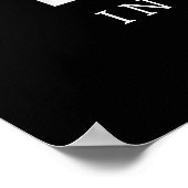 Poster Grille photo Memorial Simple Modern 4 (Coin)