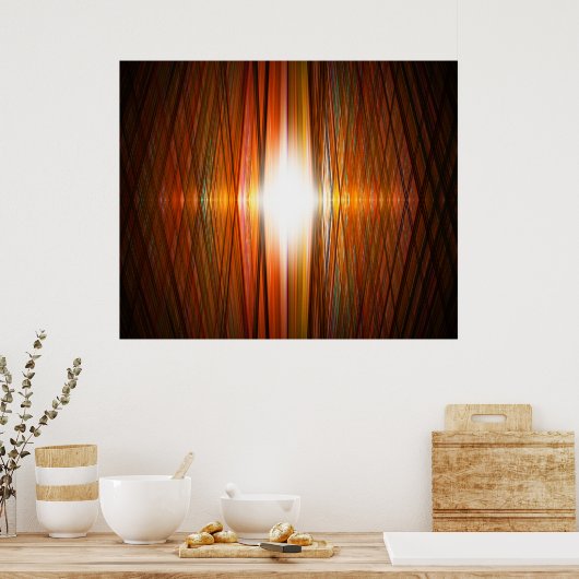 Poster Grille Starburst (Cuisine)
