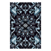 Poster Grille technique géométrique : Plan directeur cybe (Devant)