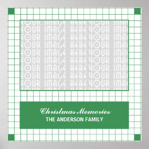 Poster Grille verte