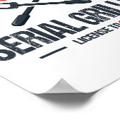 Poster Griller série Bbq fumeur Grillmaster Funny Grill (Coin)