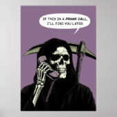 Poster Grim Reaper appel à la file d'attente vous trouver (Devant)